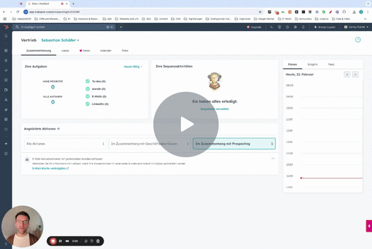 Supered | Demo-Video | Onboarding neue Sales Reps | Gif Thumbnail