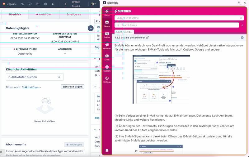 Supered email protocol