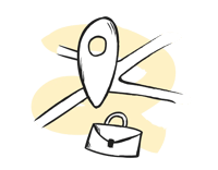 SEO Business Icon 3 Gelb