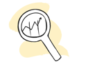 SEO Growth Icon 4 Gelb