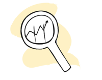 SEO Growth Icon 4 Gelb