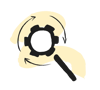 Mangelnde Datenqualität – Icon