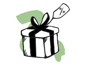 Discount Icon 2 Grün