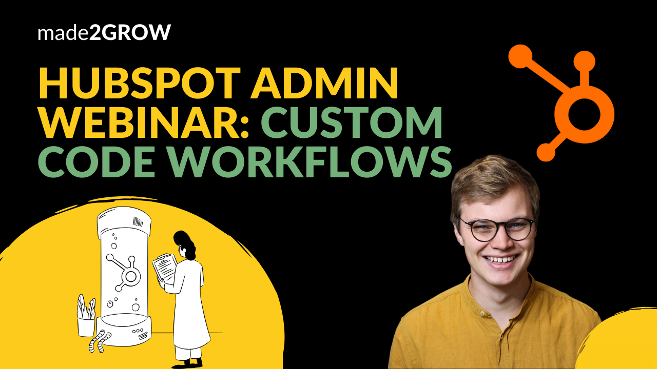 03. April 2023 | HubSpot Admin Webinar: Custom Code Workflows