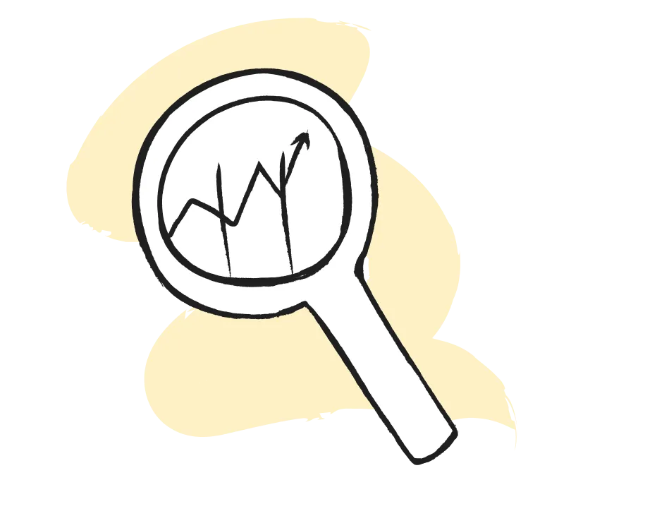SEO Growth Icon 4 Gelb