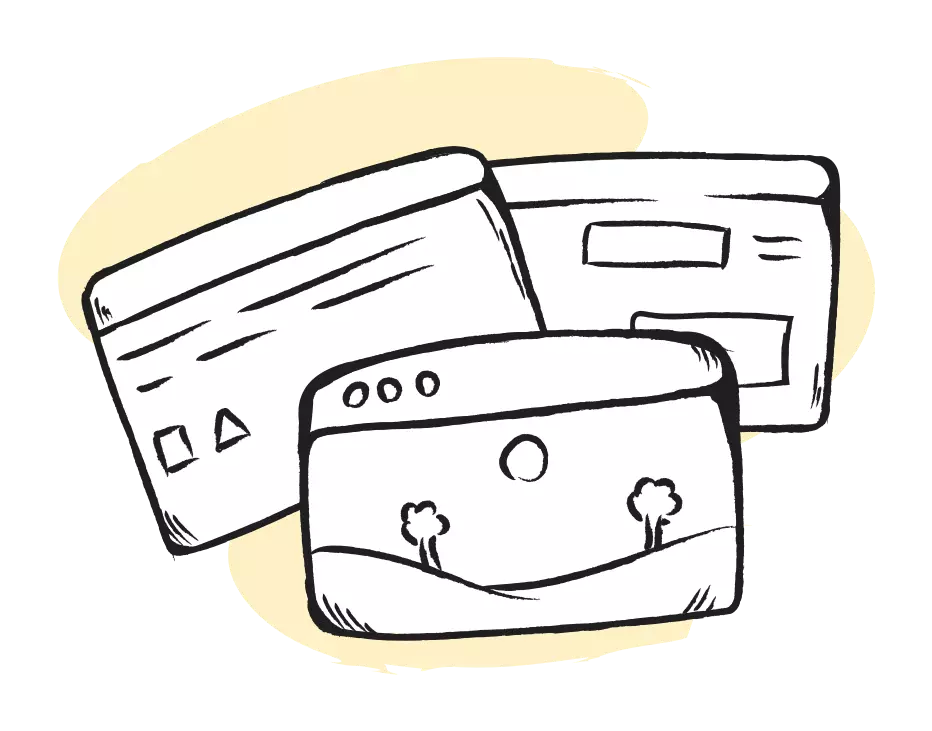 Web Design Planning 2 Gelb